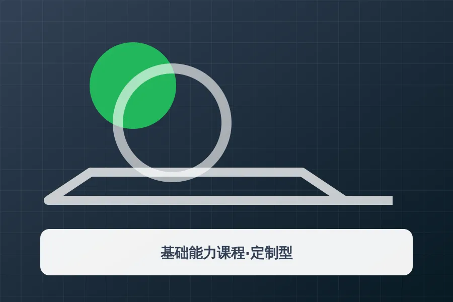 基础能力课程·定制型应用示意图