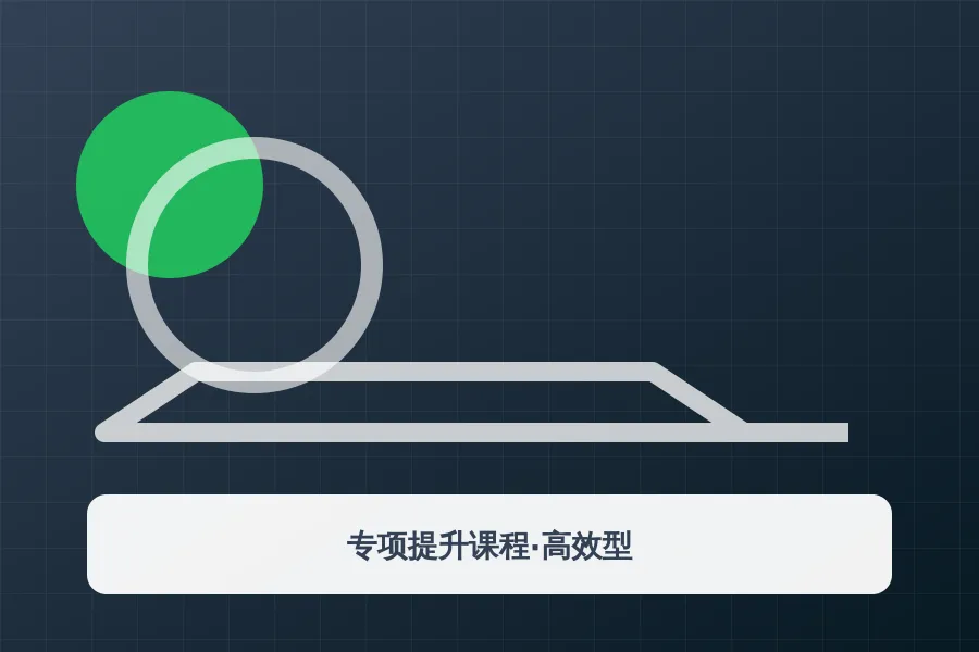 专项提升课程·高效型应用示意图